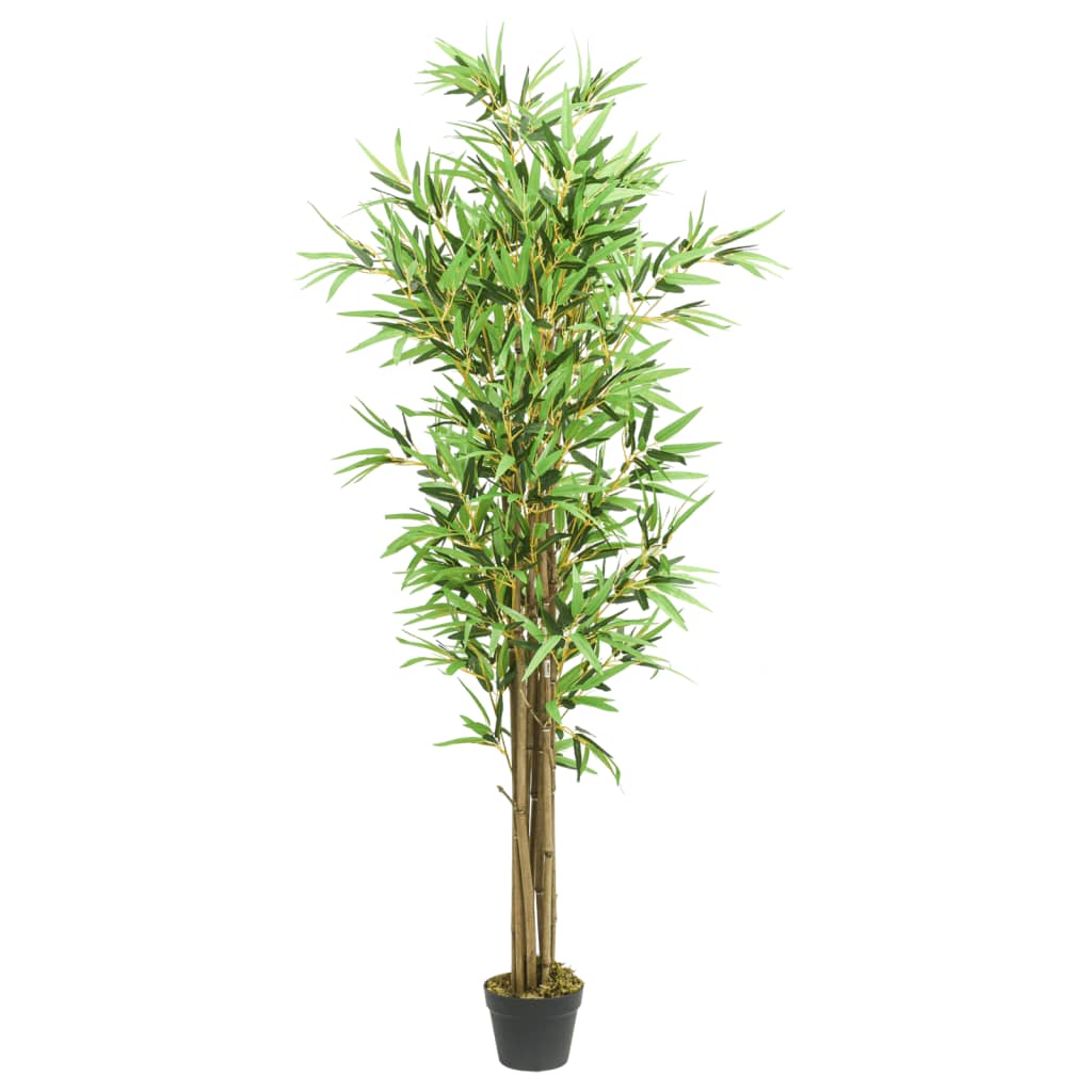 vidaXL Artificial Bamboo Plant 368 Leaves 80 cm Green