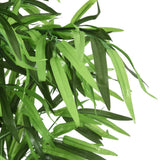 vidaXL Kunstplant bamboe 240 bladeren 80 cm groen