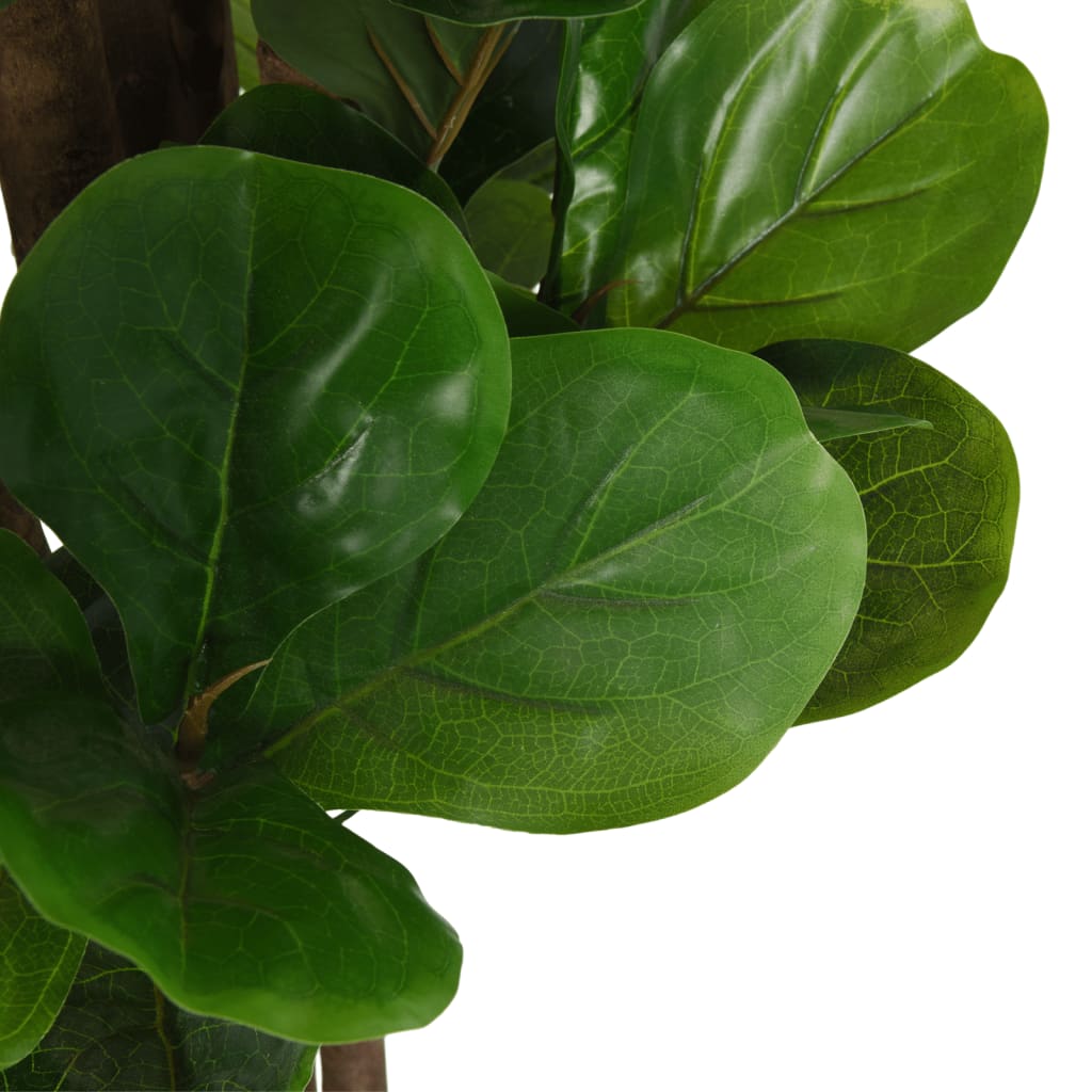 vidaXL Artificial Fig Tree 96 leaves 80 cm green