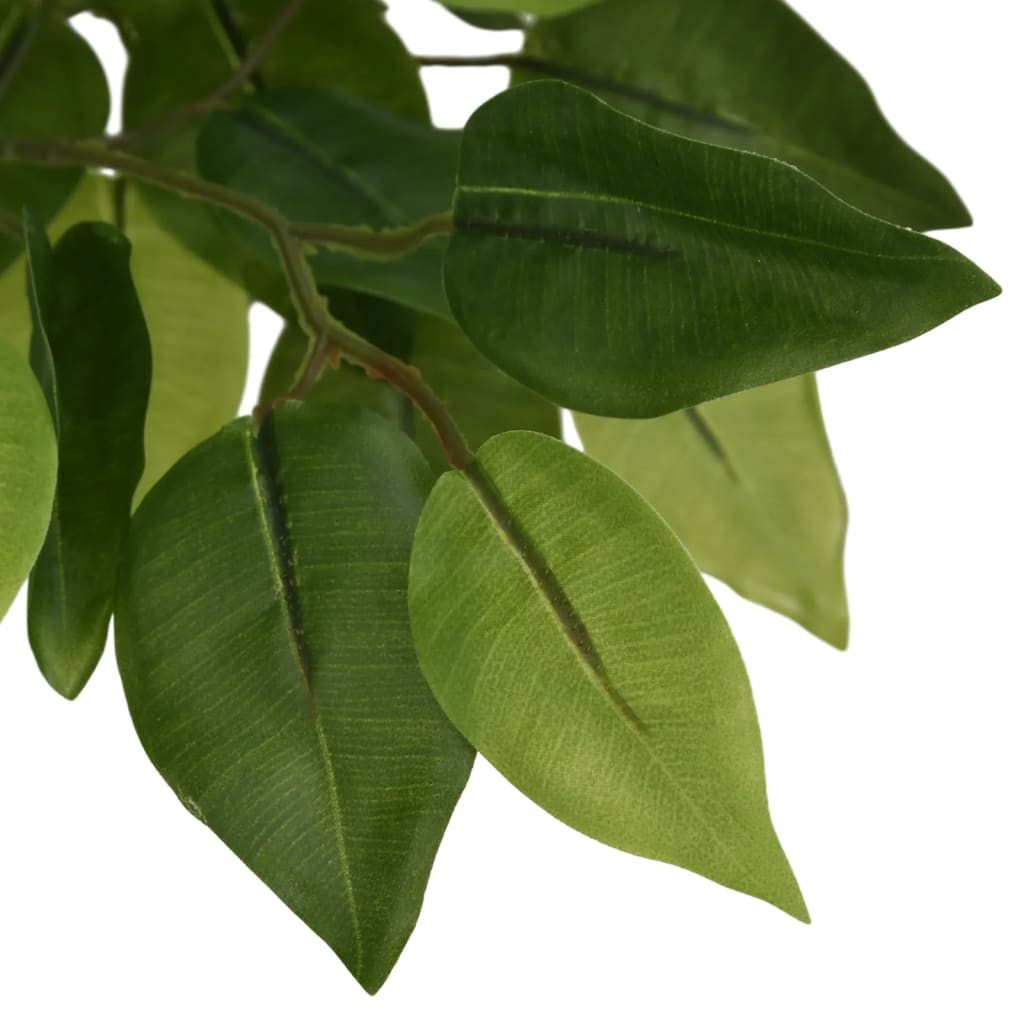vidaXL Artificial Ficus Plant 378 Leaves 80 cm Green