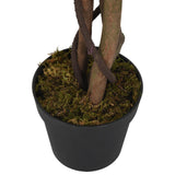 vidaXL Kunstplant esdoornboom 224 bladeren 80 cm groen