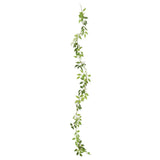 vidaXL Artificial Garlands 6 pcs 200 cm white