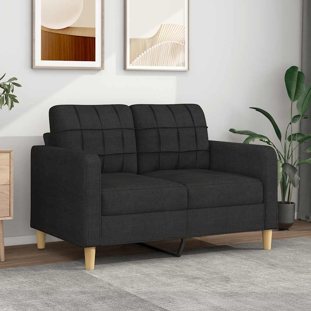 vidaXL Fauteuil 60 cm stof lichtgrijs