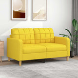 vidaXL Fauteuil 60 cm stof lichtgrijs