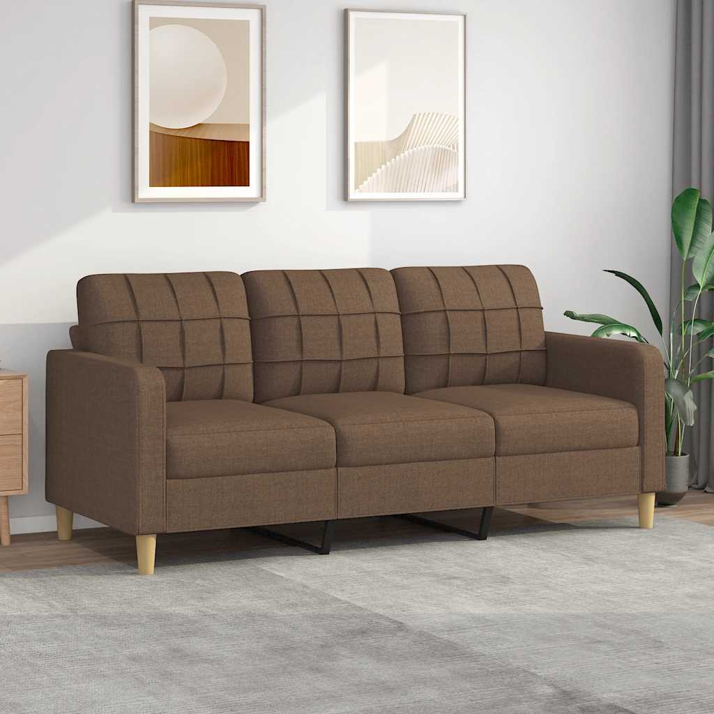 vidaXL Fauteuil 60 cm stof lichtgrijs