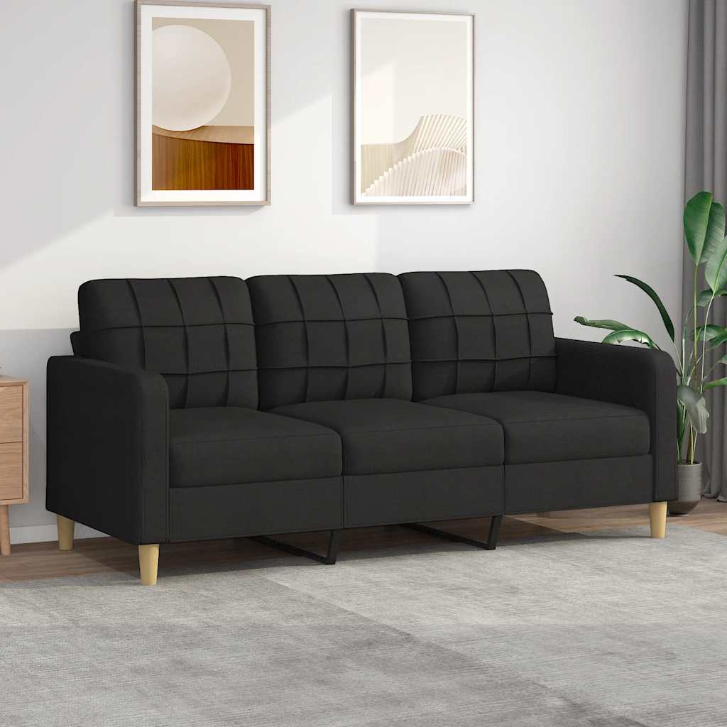 vidaXL Fauteuil 60 cm stof lichtgrijs