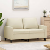 vidaXL Fauteuil 60 cm kunstleer zwart
