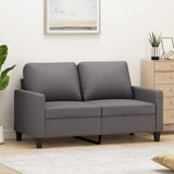 vidaXL Fauteuil 60 cm kunstleer zwart