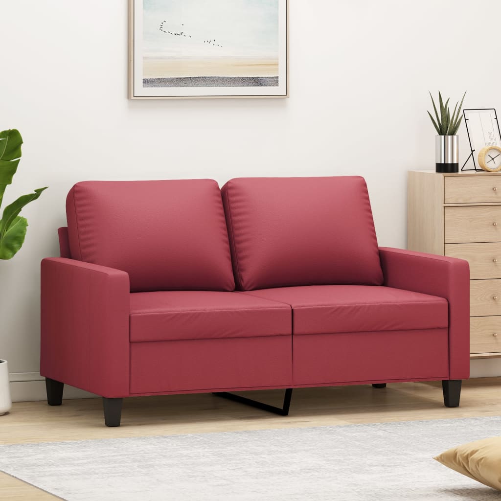 vidaXL Fauteuil 60 cm kunstleer zwart