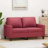 vidaXL Fauteuil 60 cm kunstleer zwart