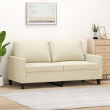 vidaXL Fauteuil 60 cm kunstleer zwart