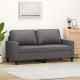 vidaXL Fauteuil 60 cm kunstleer zwart