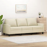 vidaXL Fauteuil 60 cm kunstleer zwart