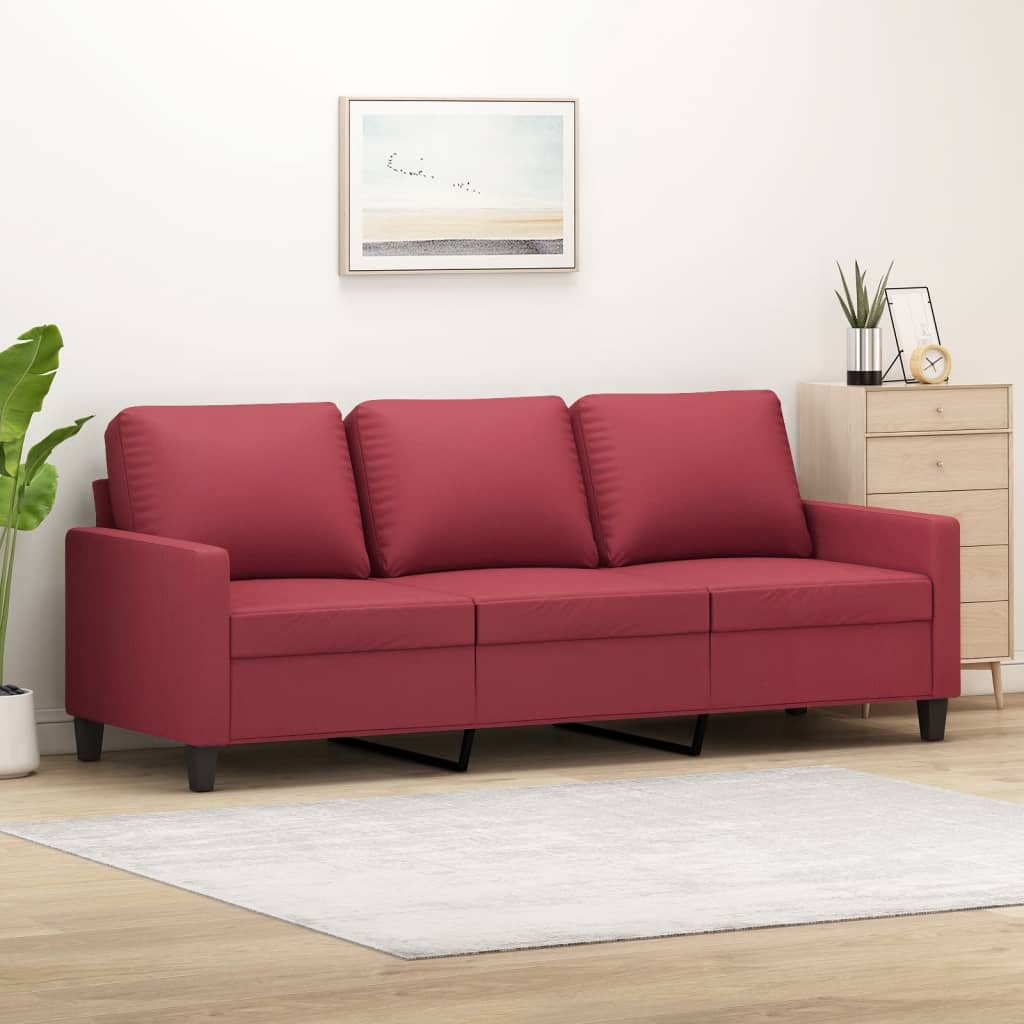 vidaXL Fauteuil 60 cm kunstleer zwart