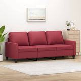 vidaXL Fauteuil 60 cm kunstleer zwart
