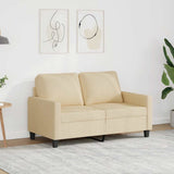vidaXL Armchair 60 cm fabric light grey
