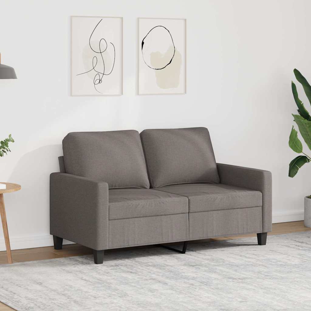vidaXL Armchair 60 cm fabric light grey