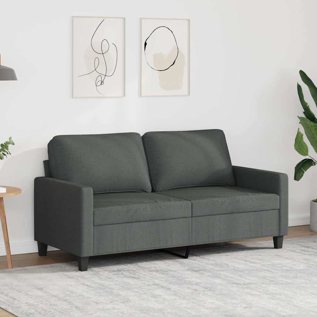vidaXL Armchair 60 cm fabric light grey
