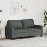 vidaXL Armchair 60 cm fabric light grey