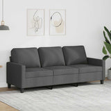 vidaXL Armchair 60 cm fabric light grey