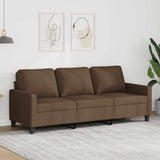 vidaXL Armchair 60 cm fabric light grey