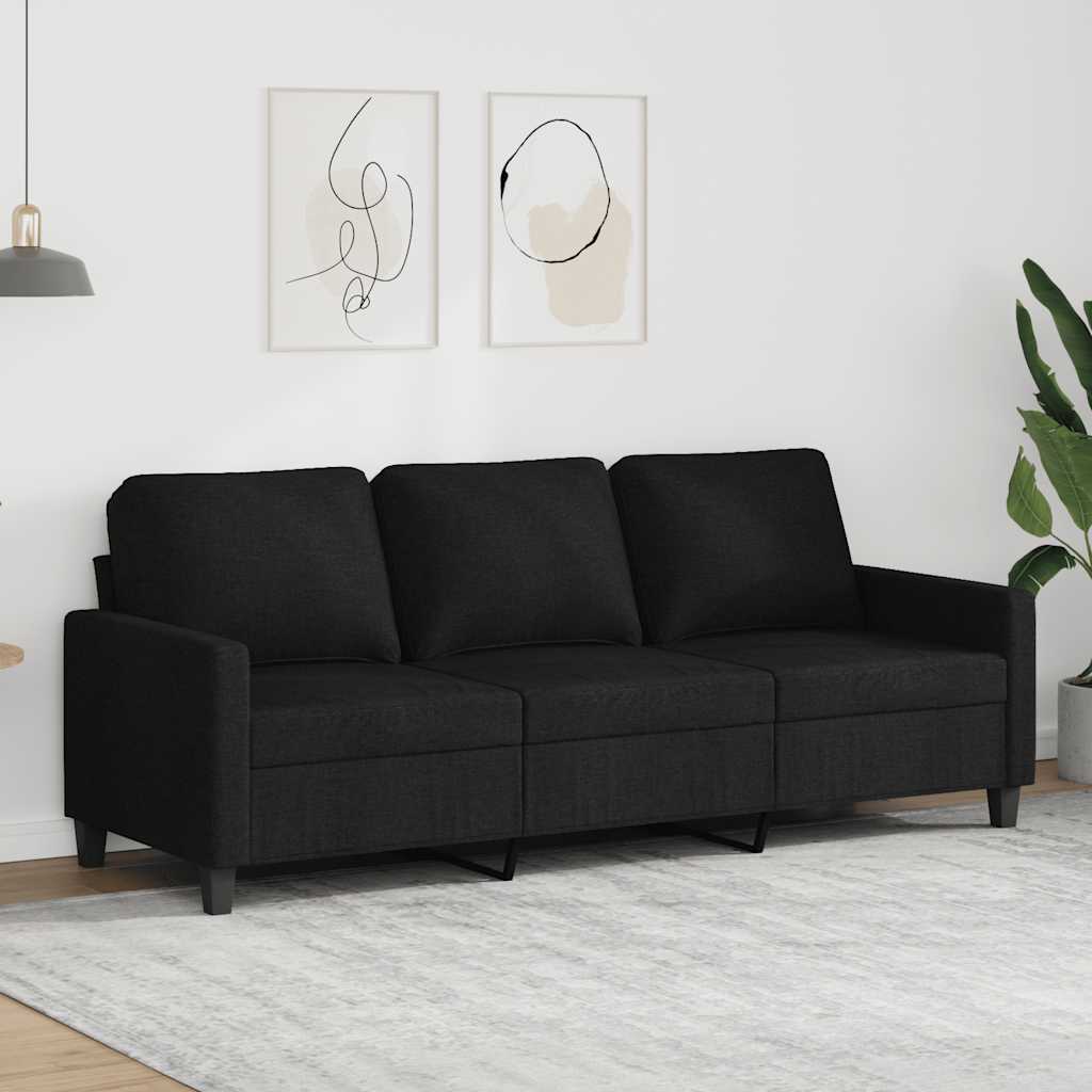vidaXL Armchair 60 cm fabric light grey