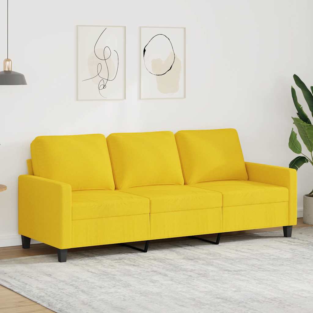vidaXL Armchair 60 cm fabric light grey