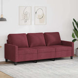 vidaXL Armchair 60 cm fabric light grey