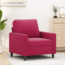 vidaXL Armchair 60 cm velvet light grey