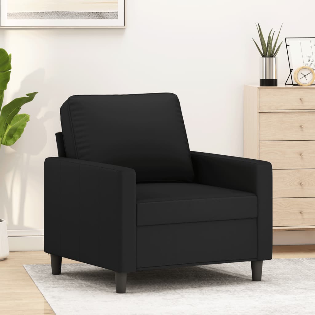 vidaXL Armchair 60 cm velvet light grey