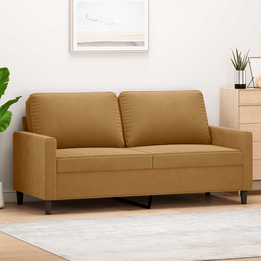 vidaXL Armchair 60 cm velvet light grey