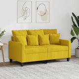 vidaXL Fauteuil 60 cm stof lichtgrijs