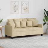 vidaXL Fauteuil 60 cm stof lichtgrijs