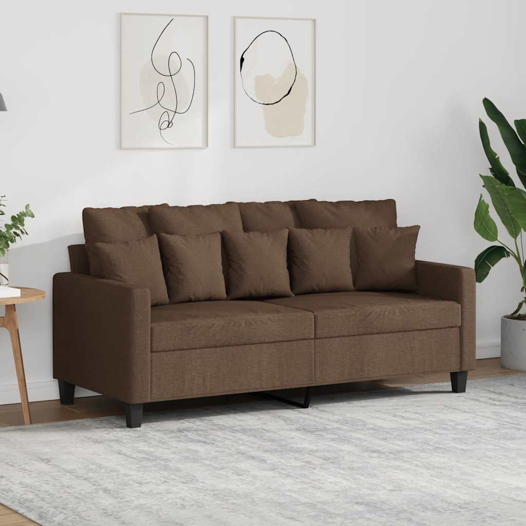 vidaXL Fauteuil 60 cm stof lichtgrijs