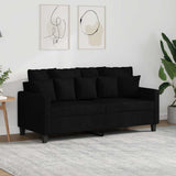 vidaXL Fauteuil 60 cm stof lichtgrijs