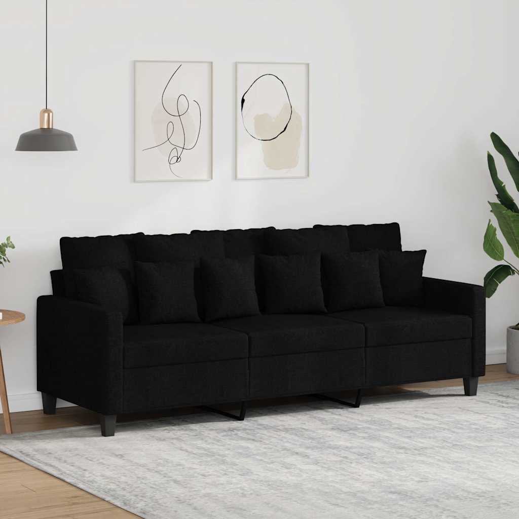 vidaXL Fauteuil 60 cm stof lichtgrijs