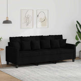 vidaXL Fauteuil 60 cm stof lichtgrijs