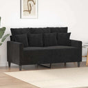 vidaXL Fauteuil 60 cm fluweel lichtgrijs