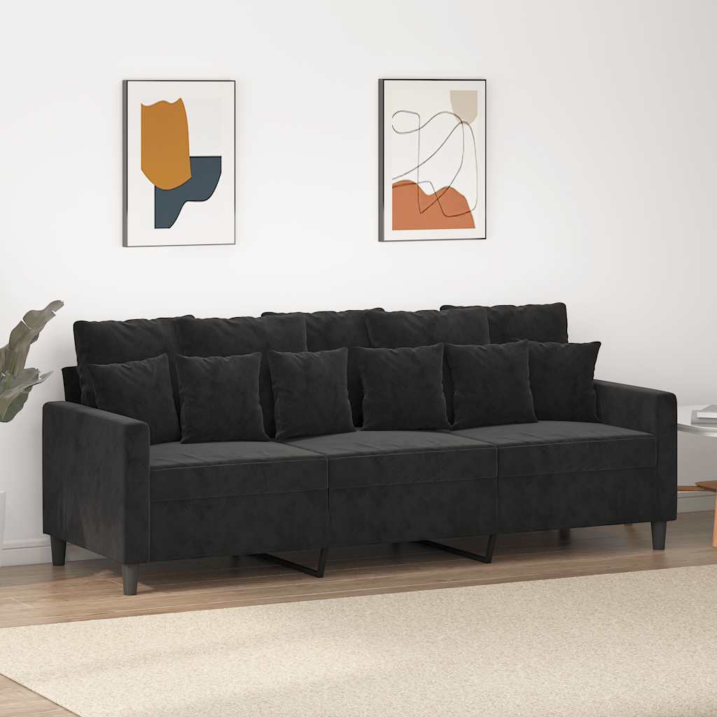 vidaXL Fauteuil 60 cm fluweel lichtgrijs
