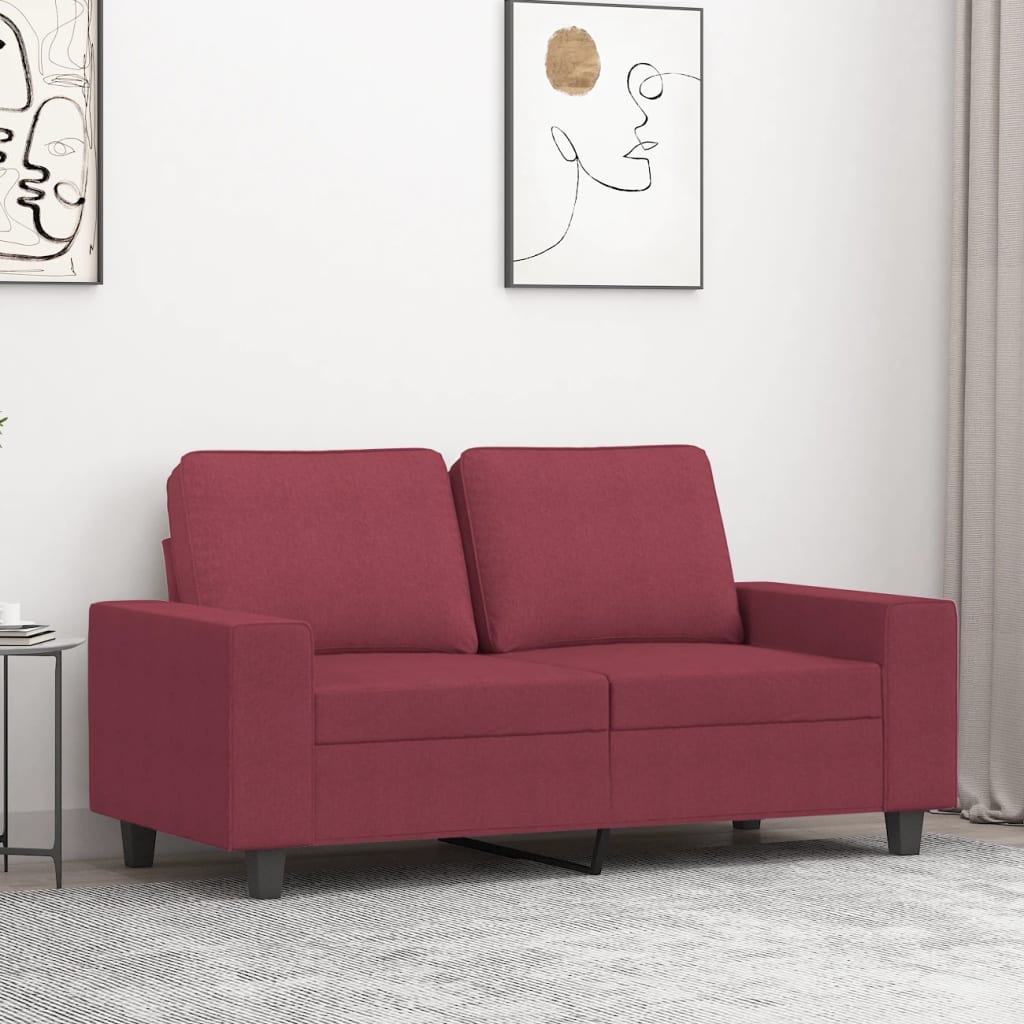 vidaXL Fauteuil 60 cm stof lichtgrijs