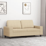 vidaXL Fauteuil 60 cm stof lichtgrijs