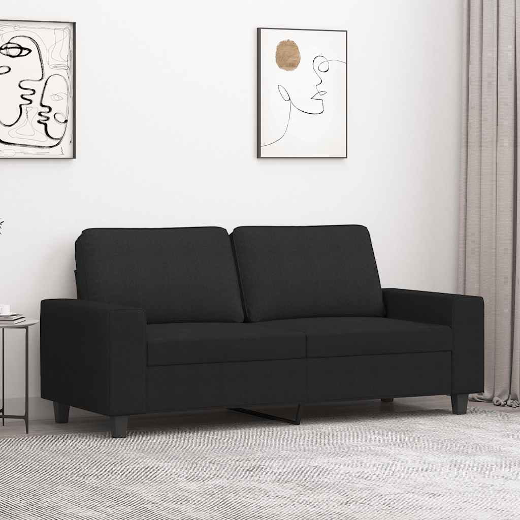 vidaXL Fauteuil 60 cm stof lichtgrijs