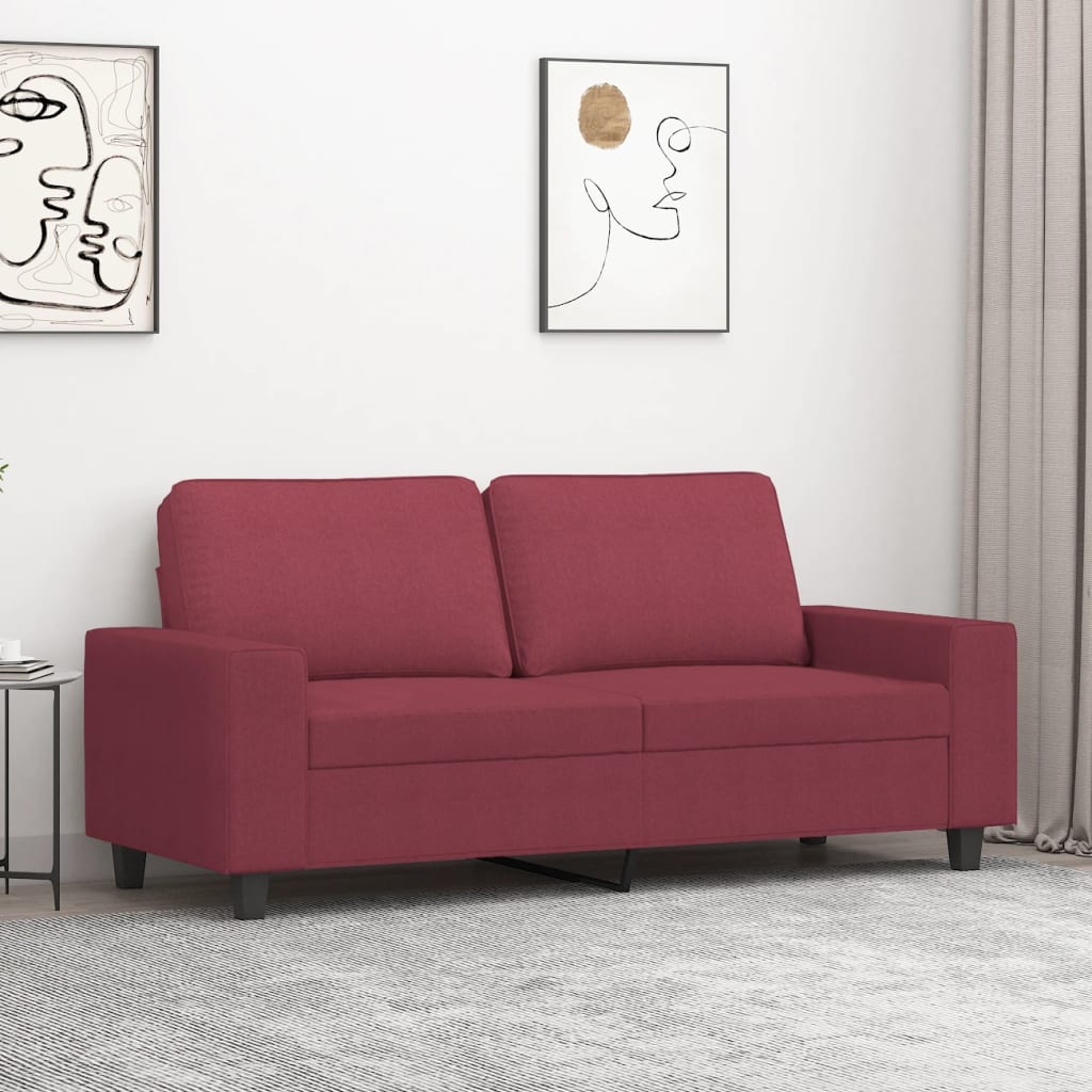 vidaXL Fauteuil 60 cm stof lichtgrijs
