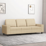 vidaXL Fauteuil 60 cm stof lichtgrijs