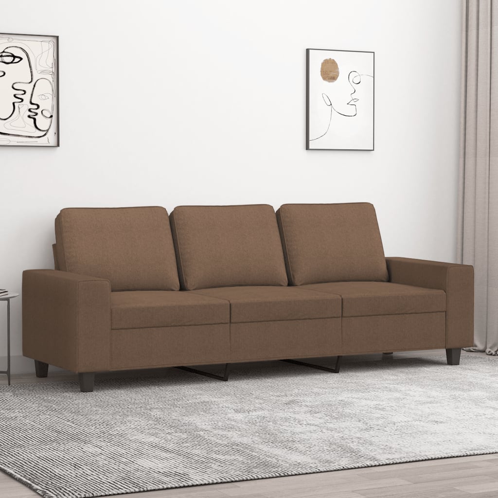 vidaXL Fauteuil 60 cm stof lichtgrijs