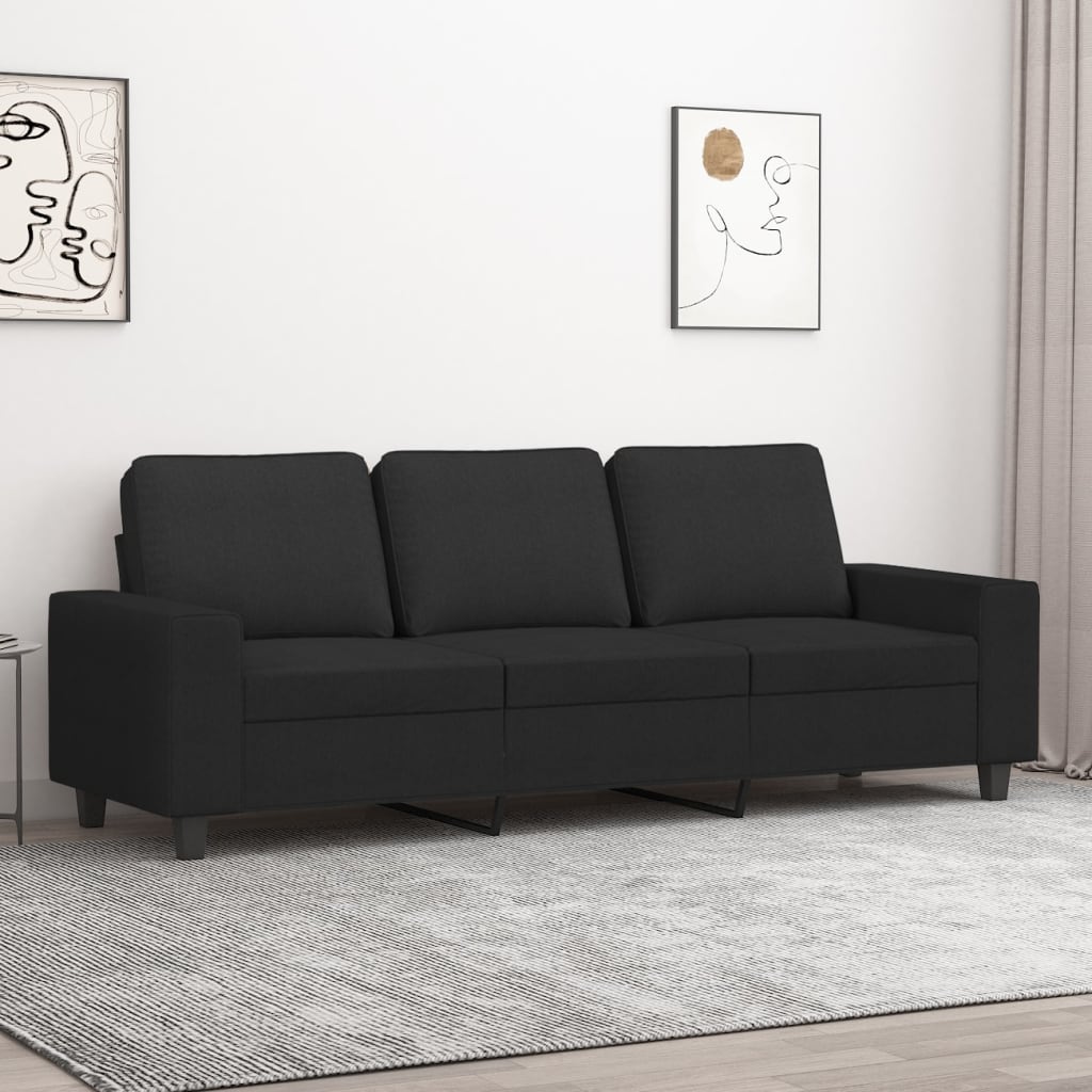 vidaXL Fauteuil 60 cm stof lichtgrijs