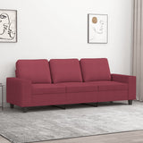 vidaXL Fauteuil 60 cm stof lichtgrijs