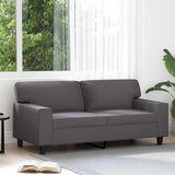 vidaXL Armchair 60 cm artificial leather black