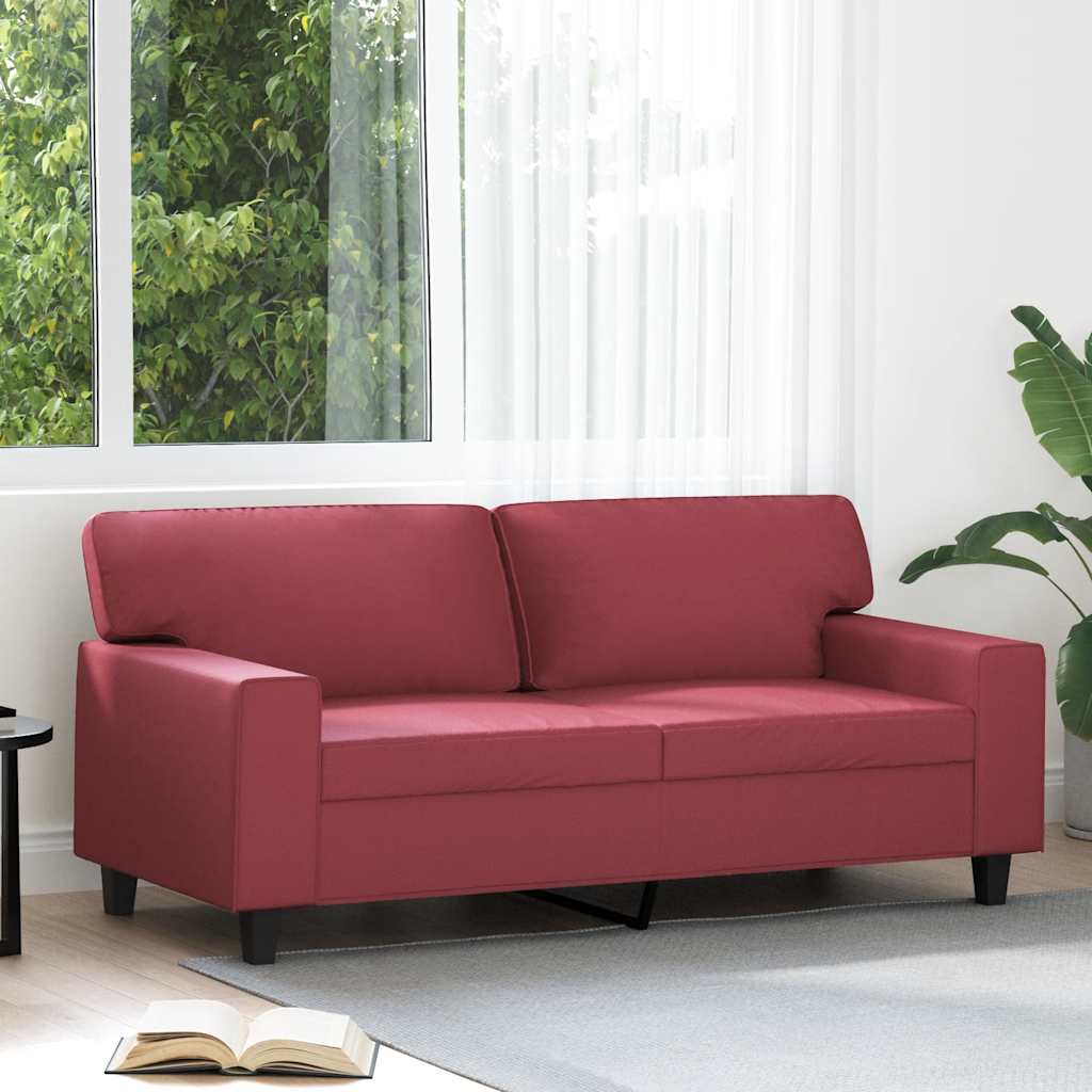 vidaXL Armchair 60 cm artificial leather black