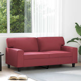 vidaXL Armchair 60 cm artificial leather black